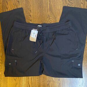L.L. Bean Vista Camp Pants Classic Black 2X Women's Plus NWT